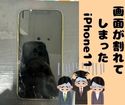 画面がバキバキに！？　～iPhone11～